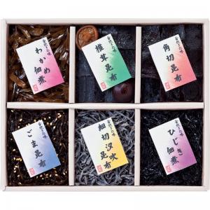 御昆布　佃煮6品詰合せ  200-03(J-20)[廣川昆布]