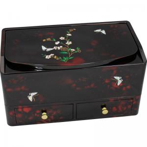 小花蝶 ティッシュボックス 小物入れ2555
