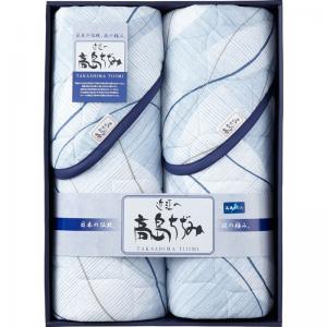 高島ちぢみキルト敷パット2PTT-1716