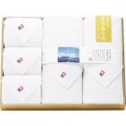 今治白なみ 愛媛今治 バスタオル2P&フェイスタオル3P(木箱入) 60280