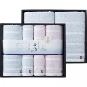日本名産地 今治ぼかし織りタオルセット(2段箱) TMS8006210