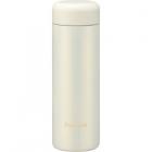ピーコック ステンレスマグボトルミニ125ml パールホワイト AKJ-12WS
