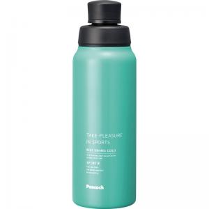 ピーコック ステンレスボトル ストレートドリンク600ml ミントグリーン AJD-61GM