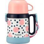ピーコック ステップアップボトル400ml コーラルドット ASK-W40CRD