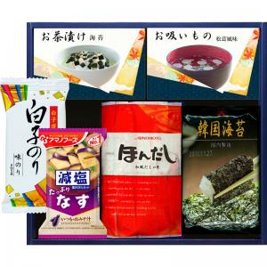 味の素&白子のり&アマノフーズ 食卓詰合せ J-20