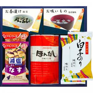 味の素&白子のり&アマノフーズ 食卓詰合せ J-25