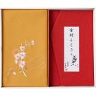 洛北 刺繍入り金封包み&金封ふくさ 赤 H036a