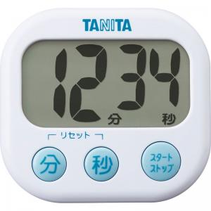 (のし・包装不可)タニタ でか見えタイマー ホワイト TD-384WH